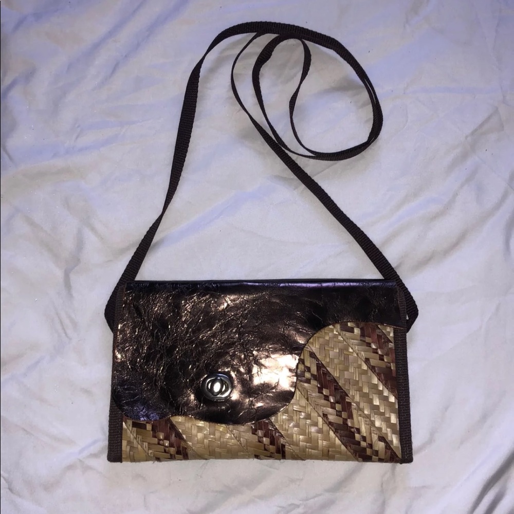Hand Made Straw Shoulder Bag